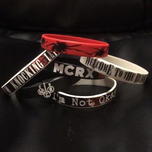 my chemical romance wrist bands